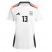 Maillot de foot Allemagne Thomas Muller #13 Domicile vêtements Europe 2024 Manches Courtes